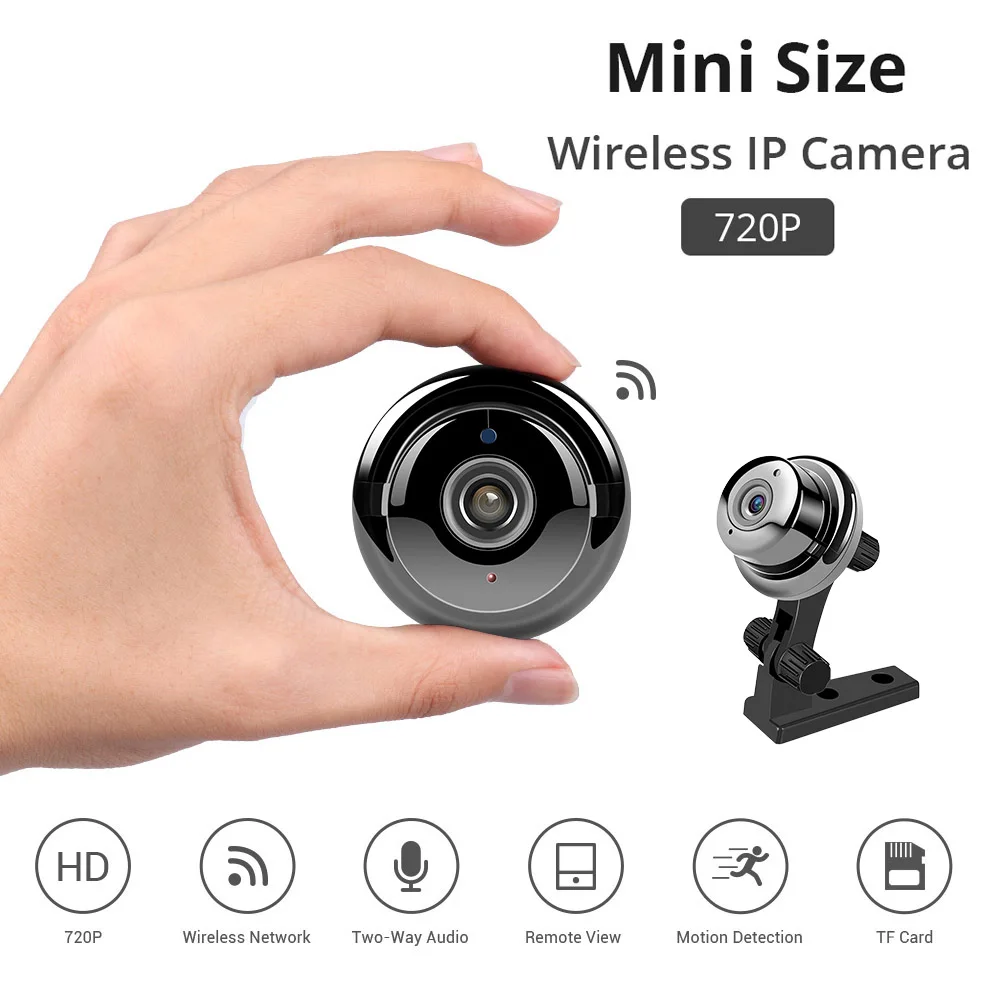 Tenvellon мини IP Wifi камера Yoosee CCTV видеонаблюдения беспроводная сеть Детский Монитор