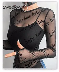 Sweetown, черная, однотонная, с вырезом на талии, сексуальная, бандажная, летняя футболка, для женщин, Новое поступление, короткий рукав, Круглый ворот, базовая футболка, эстетическая