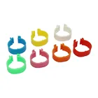 350 шт. курица утка индейка и гусь 16 мм клипса кольцо для перепелов кольца для ног птица принадлежности для переноски 7 разных цветов