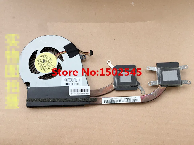 Бесплатная доставка оригинальный новый вентилятор для процессора ноутбука hp ENVY4