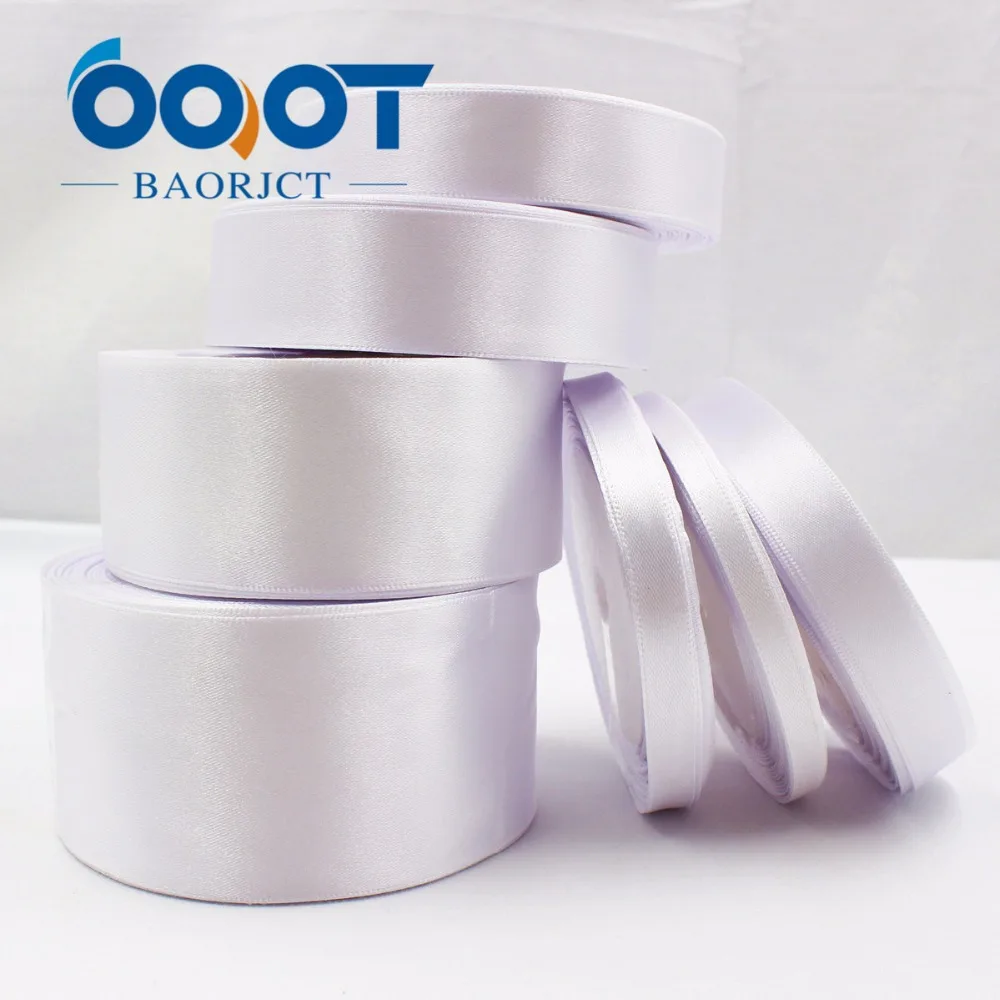 

1667-1 ,free shipping Wholesale 25 Yards White Silk Satin Ribbon , Wedding decorative ribbons, gift wrap, DIY handmade materials
