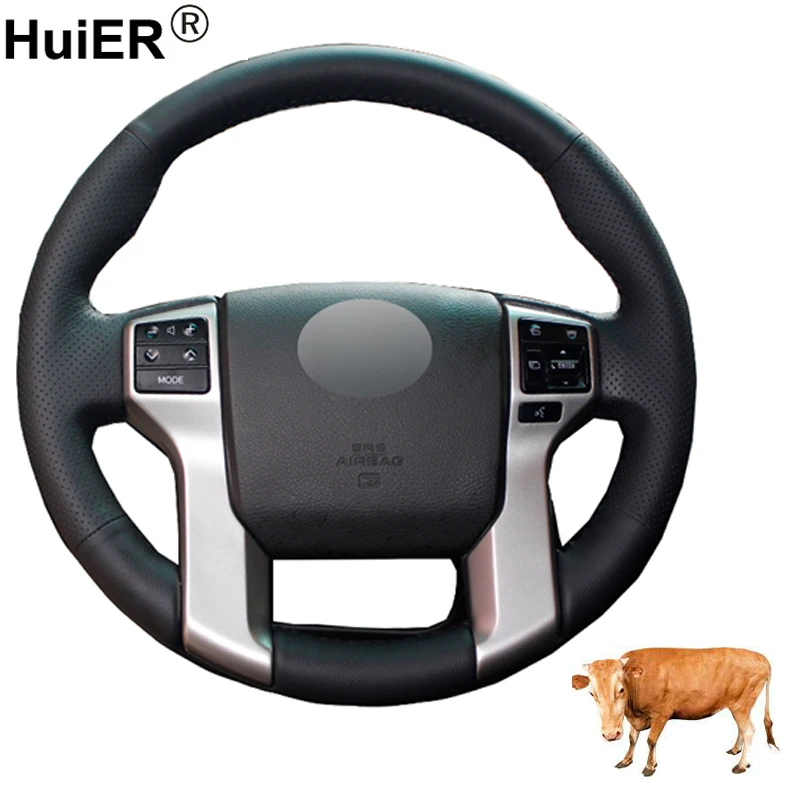 Ручное шитье кожа бычьей кожи для Toyota Land Cruiser Prado 2010 2017 Tundra 2014 2019 Tacoma 2012 2019|Чехлы на