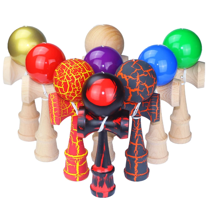 Забавный японский традиционный Kendamas мяч жонглирующий шар | Игрушки и хобби