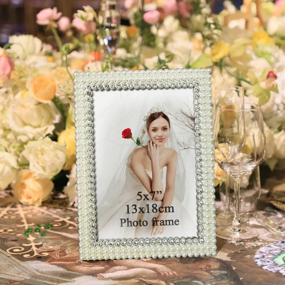 Giftgarden 5x7 классические Фоторамки из серебряного сплава винтажная рама для картины
