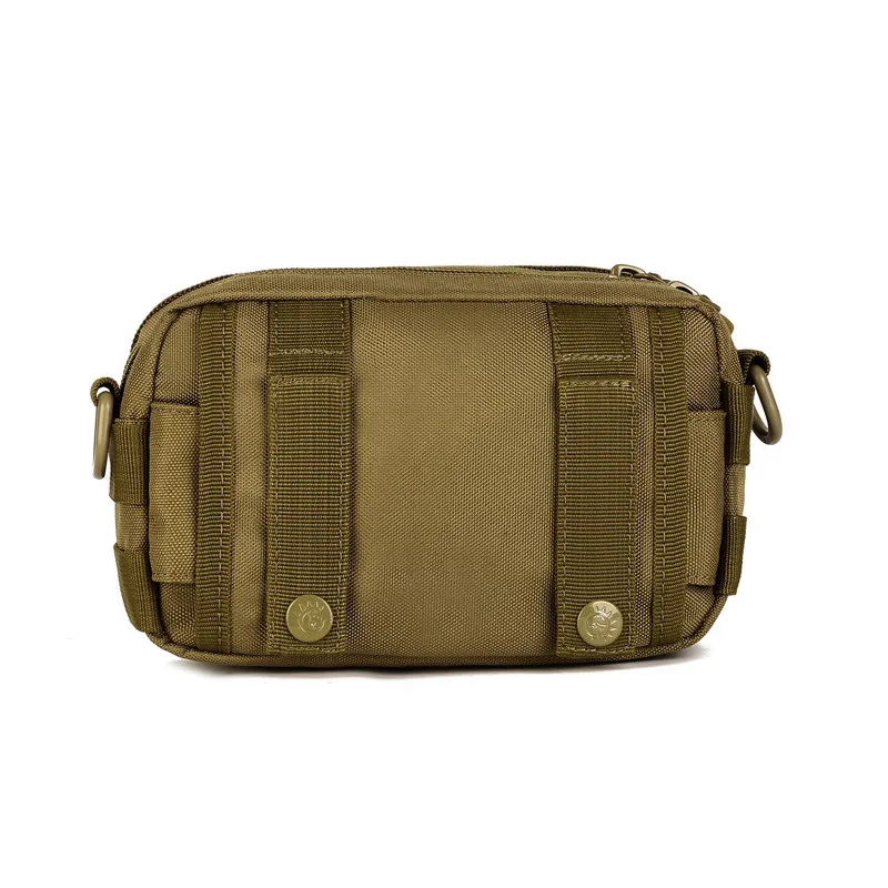Multipurpose Small Messenger Bag Men Nylon Waterproof Waist Pack Army Fans Camouflage | Багаж и сумки