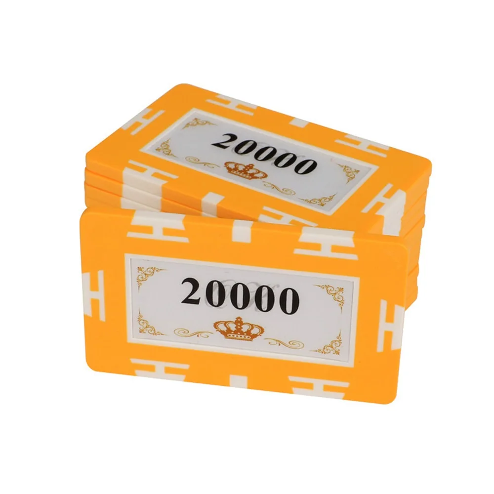 SPORTSHUB 1 шт. 32 г продолговатые ChipsTop Multi-цвета Casino металл/Пластик пользовательские EPT фишки для покера NR0126