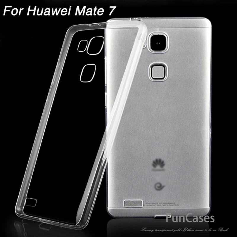 Ультратонкий Мягкий ТПУ прозрачный чехол для huawei P8 Lite P9 P10 lite plus G7 Y6 GT3 Y5 II G8