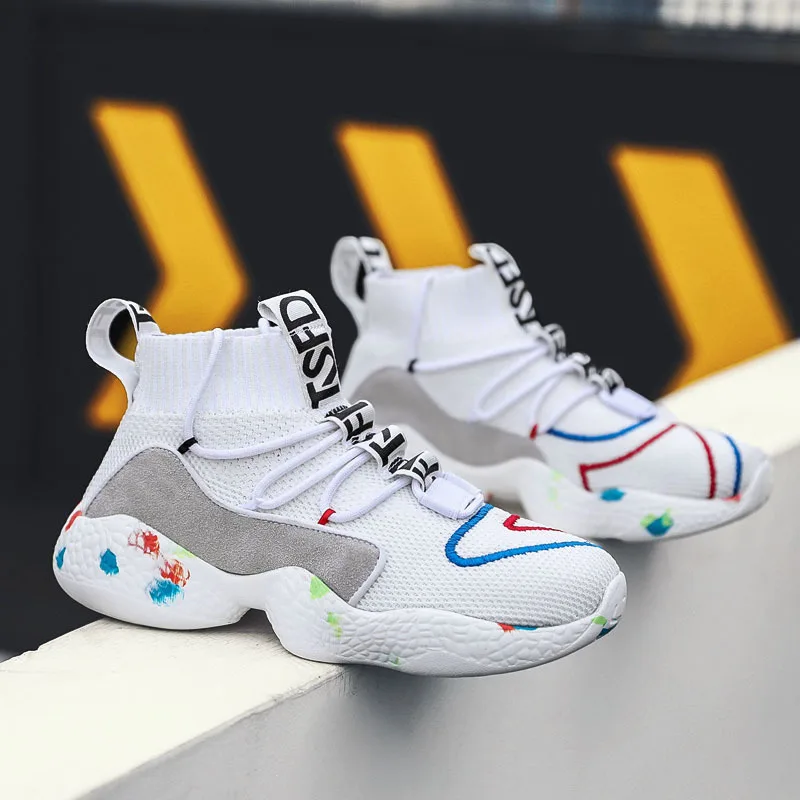 Basket Femme/2019 Повседневная обувь женская дышащая Вулканизированная легкие