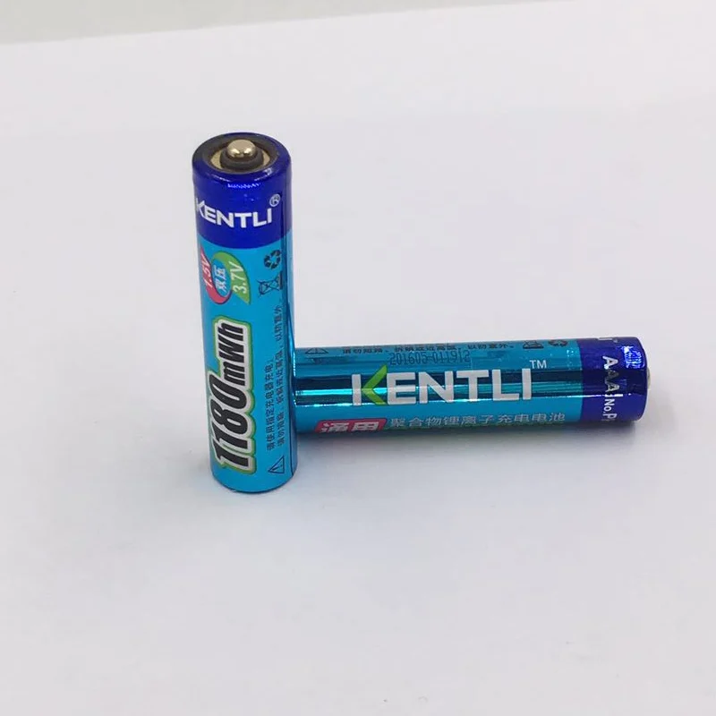 2 шт./партия низкий саморазряд KENTLI 1,5 V AAA 1180mWh Полимерные литий-ионные аккумуляторные батареи