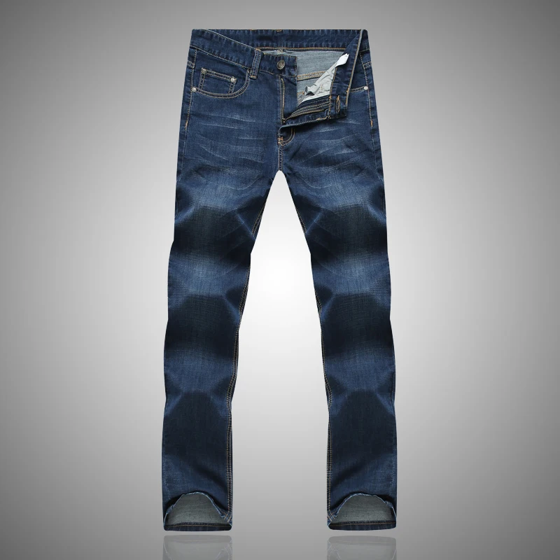 Новинка 2016 микро бомба джинсы мужские прямые стрейч большие ярдов свободные