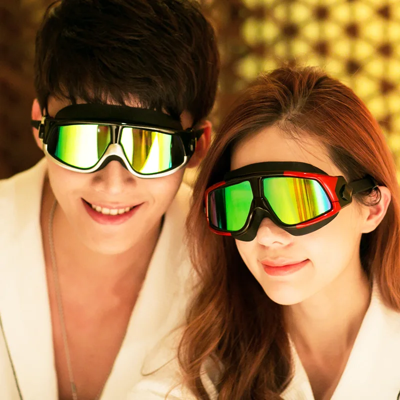 150 700 градусов очки для плавания с близорукостью плоские спортивные зеркальным