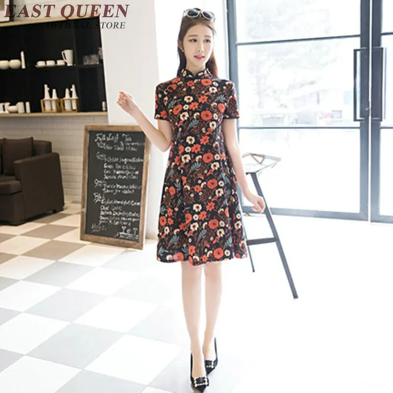 Китайский Восточный платья дамы китайское платье Ципао Женский cheongsam в китайском стиле дизайн современный qipao платье KK908 H