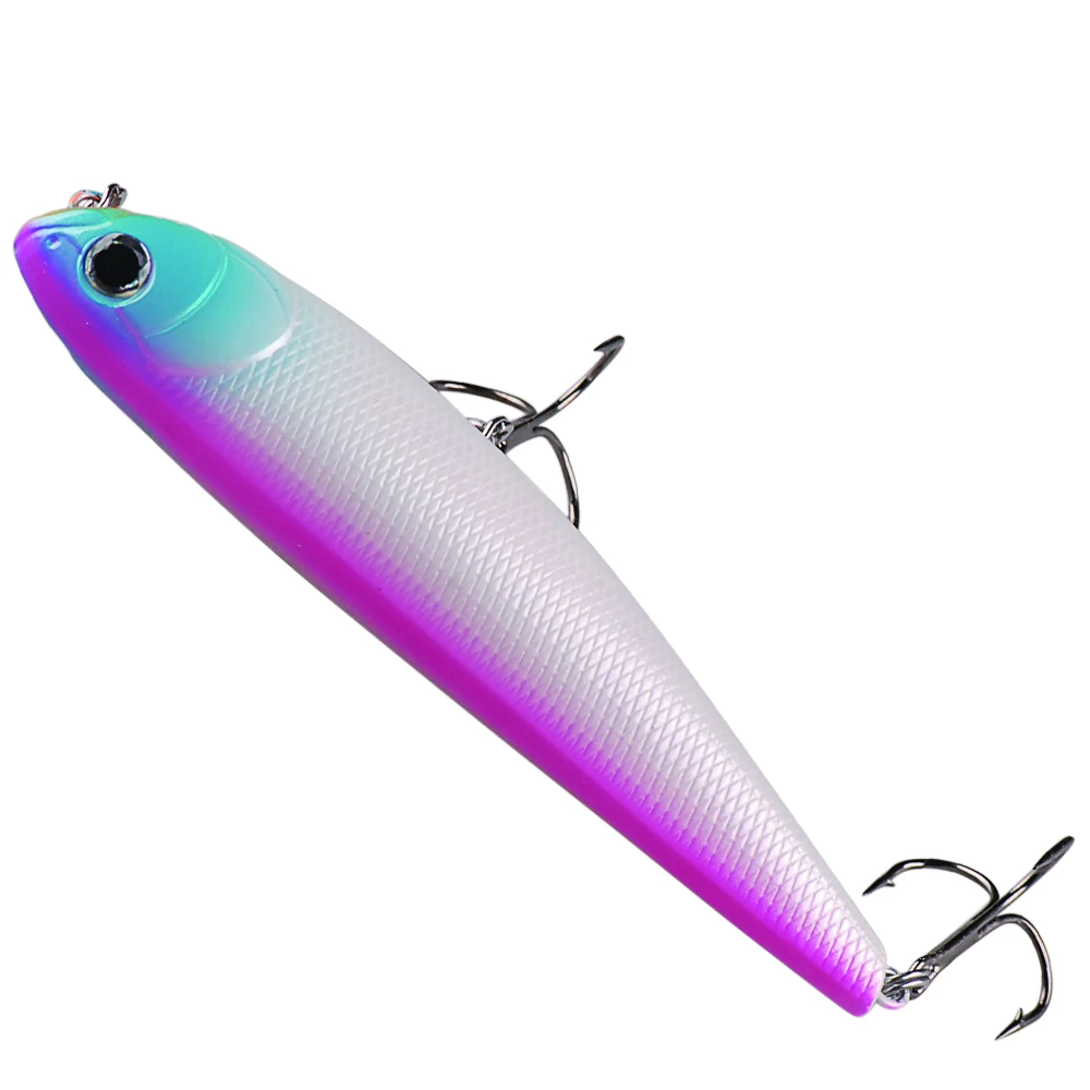 Умная приманка 85 мм/9 4 г карандаш плавающая твердая рыболовная с тройным крюком