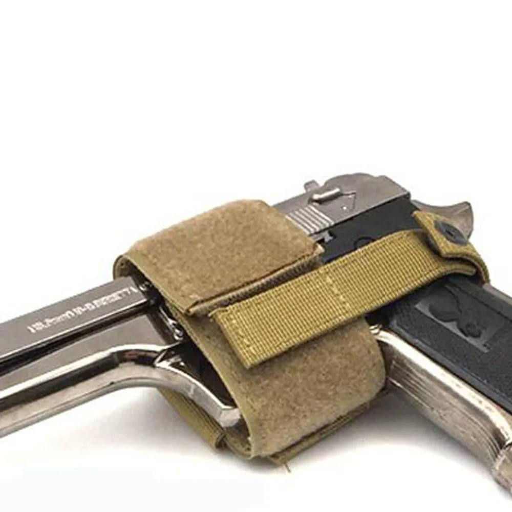 Khaki Тактическая кобура для пистолета защита для Глок кобура для охоты тактические аксессуары держатель - Цвет: Khaki