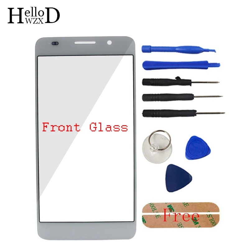 Переднее внешнее стекло для Huawei Honor 6 H60-L03 H60-L01 H60-L02 панель объектива (без
