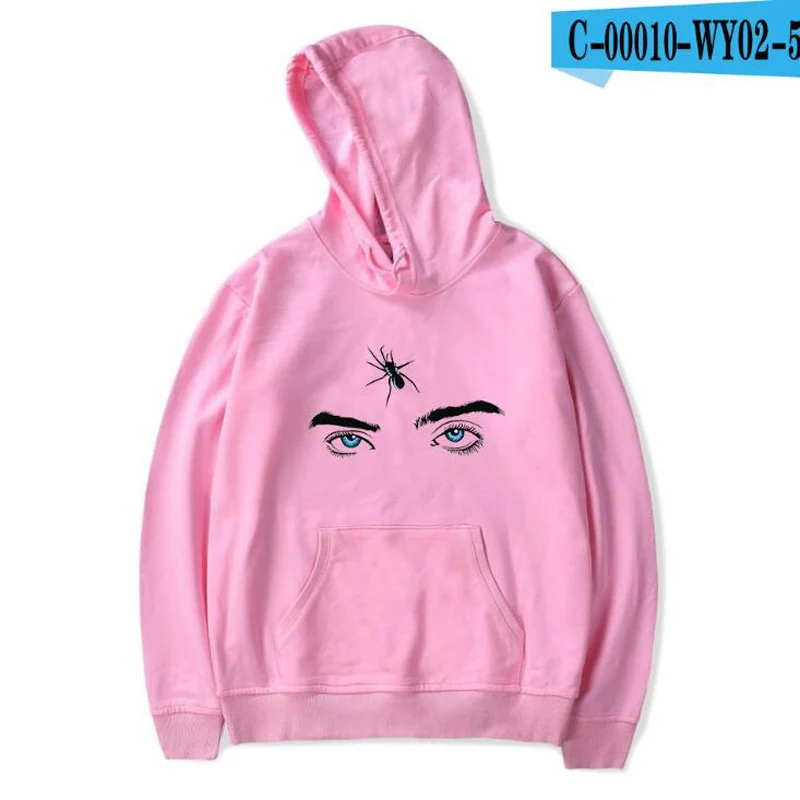 Billie Eilish с принтом женские толстовки и кофты Moletom Feminino Harajuku Хип Хоп Забавный куртка капюшоном мужской спортивный костюм - Цвет: 014