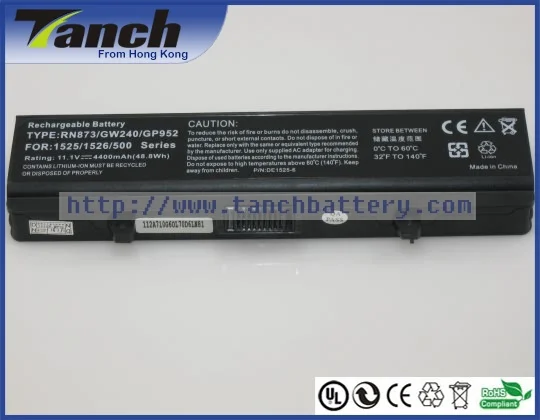 OEM аккумуляторы для ноутбуков DELL GW240 X284G RN873 M911G RU586 1525 1526 1545 11 1 v 4400mAh 49W|battery external|battery