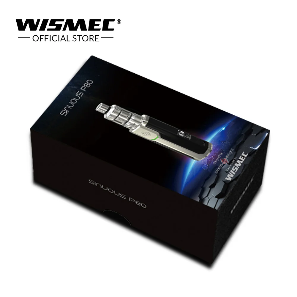 Оригинальный комплект Wismec P80 с мини баком Elabo 2 мл 80 Вт макс. выход в боксе