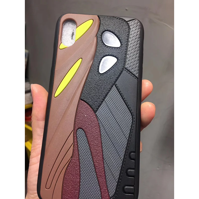 Роскошные брендовые белые кроссовки 700 Yeezys Boost чехол для телефона iPhone 7 8 Plus X XS XR MAX