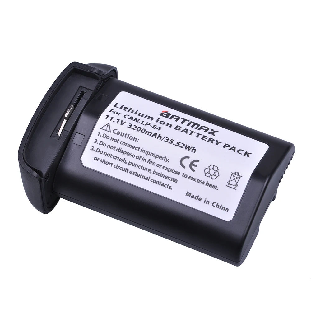 Аккумулятор 3200 мА ч 1 шт. LP-E4 LP E4 LPE4 аккумулятор + ЖК-дисплей двойное быстрое