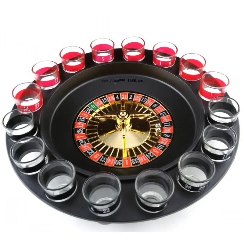 Творческий России питьевой проигрыватели выстрел Стекло рулетка комплект