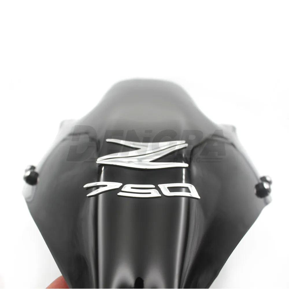 Для Kawasaki Z750 Z750R Z 750 мотоцикл ветровые щитки ветроотражатели двойной пузырь