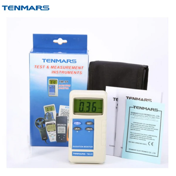 

TENMARS TM91 3 1/2 Digit LCD Display Radiation Detection Meter Radiometer Tester