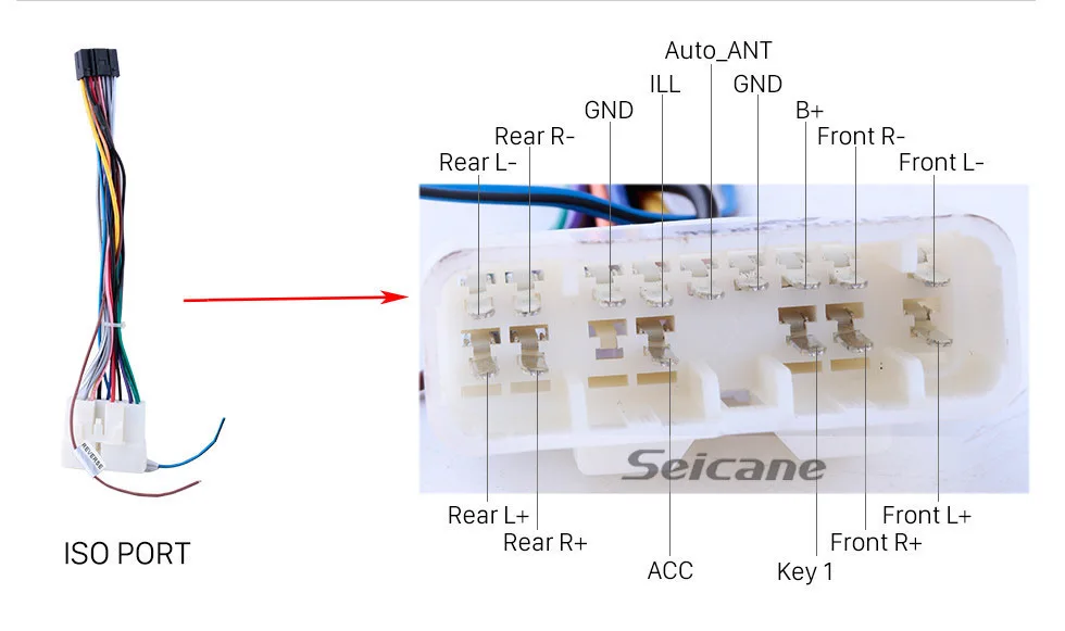 Seicane 2Din 9 дюймов Android 8,1 gps Автомагнитола стерео для Isuzu D-MAX Chevrolet S10 Wifi bluetooth головное устройство