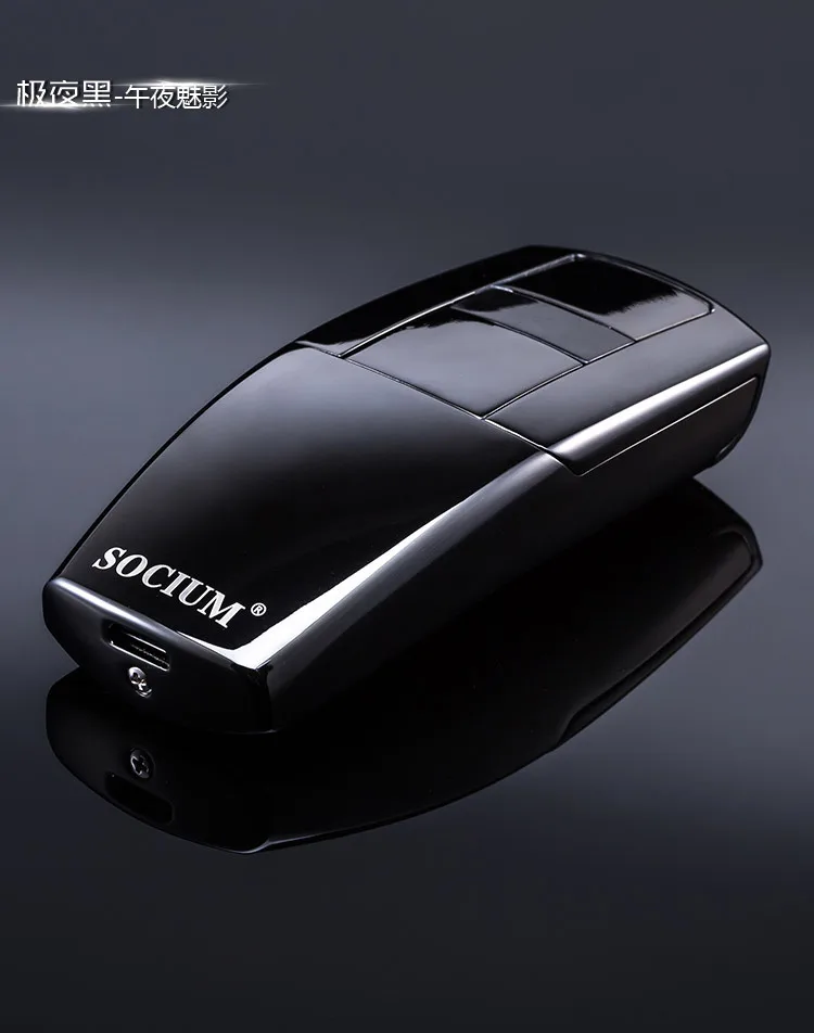 Roadster автомобильный двойной дуговой прикуриватель USB Перезаряжаемый электронный плазменный Зажигалка Turbo Новинка гаджеты encendedor для мужчин
