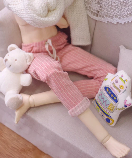 Одежда для куклы BJD повседневные полосатые спортивные штаны 1/3 SD13 дядюшка SD17