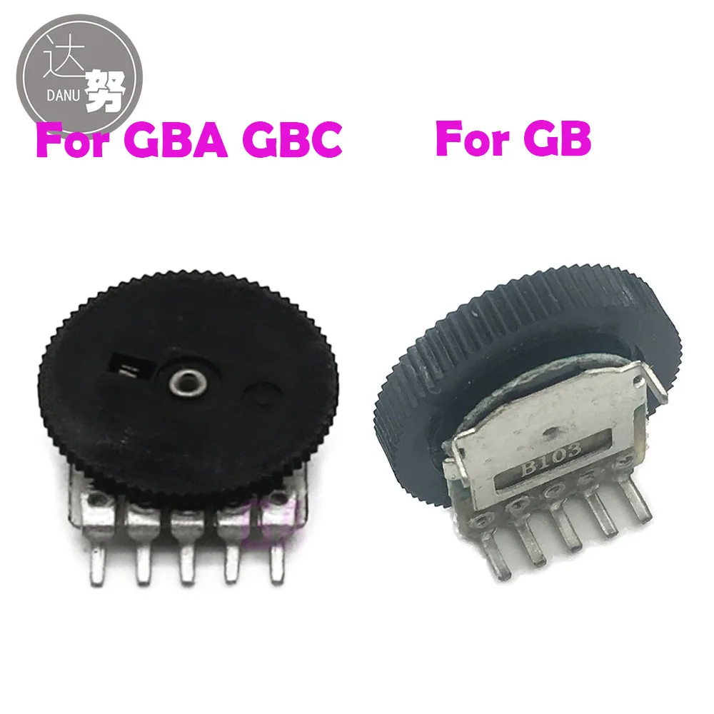 10 шт. для nintendo Gameboy DMG 001 1989 переключатель громкости Запчасти для Gameboy GBC GBA материнская плата