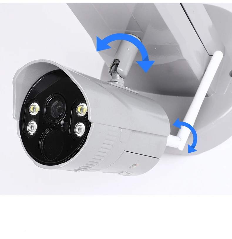 Yobang безопасность солнечной энергии WIFI наблюдения безопасности с PIR светодиодной