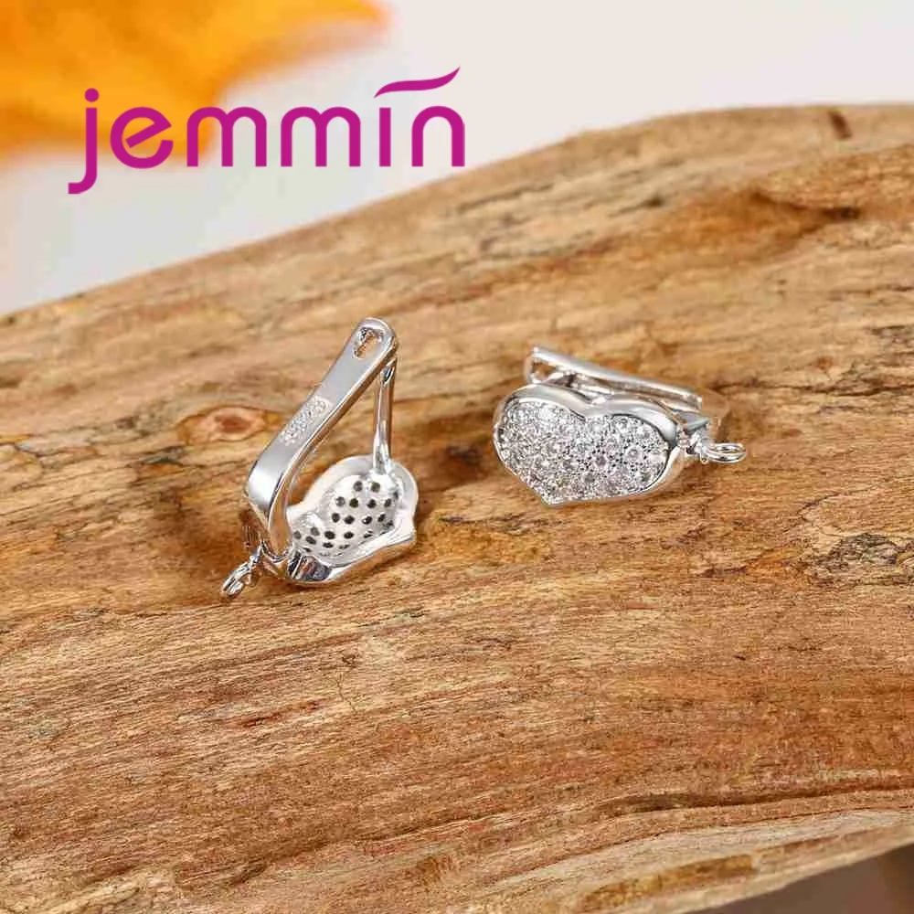 Хорошее качество дизайн сердца Женские Ювелирные изделия серьги сверкающие