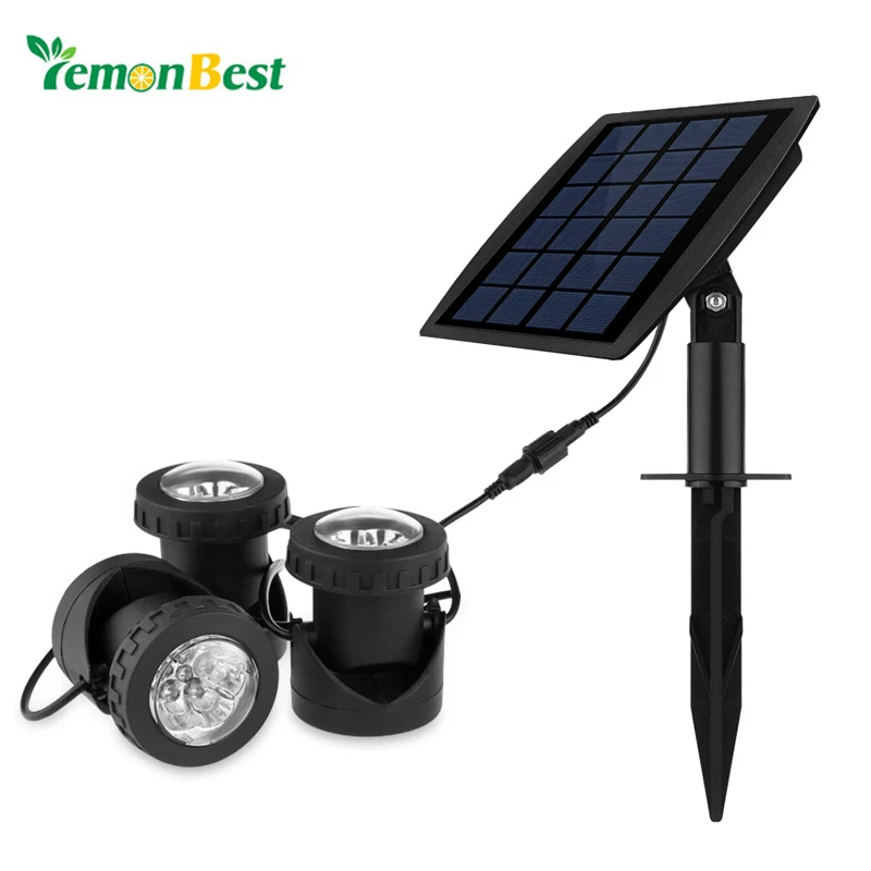 Lemonbest Подводная Водонепроницаемая светодиодная лента RGB Точечный светильник на