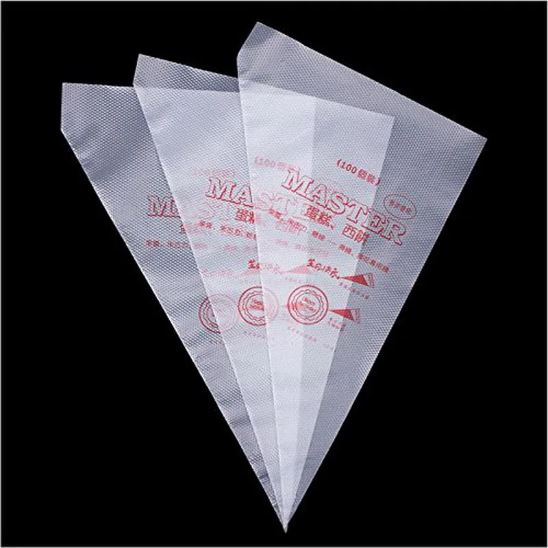 100 шт. Одноразовые Обледенение тортов труб мешки Цветочная модель пицца крем для