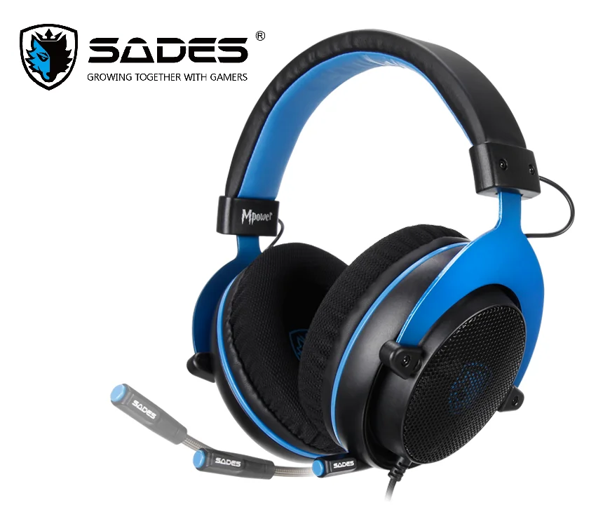 SADES игровой Heaset Mpower 3 5 мм для ПК/ноутбука/PS4/Xbox One(2015 версия)/Mobile/VR/Nintendo Switch|Наушники