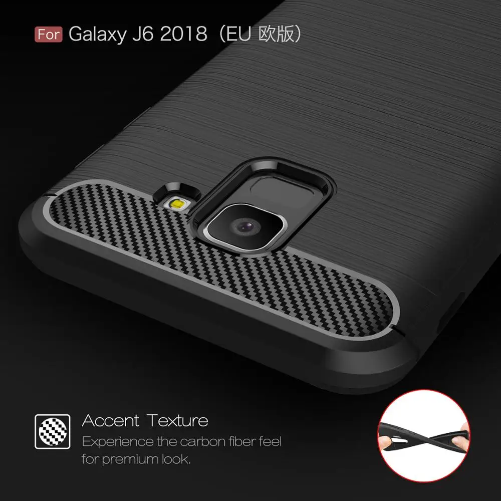 Чехол для Samsung Galaxy J6 2018 Sm J600 J600F с защитным кожухом 5.5.