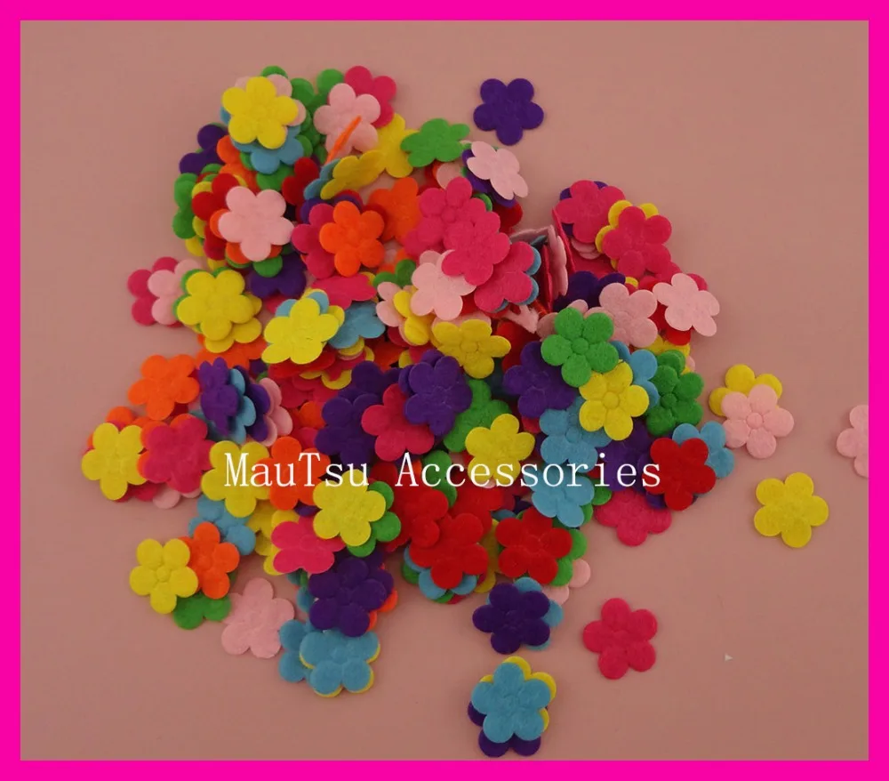 Нашивки из нетканого войлока с пятью лепестками 500 см 2 0 шт. | Дом и сад