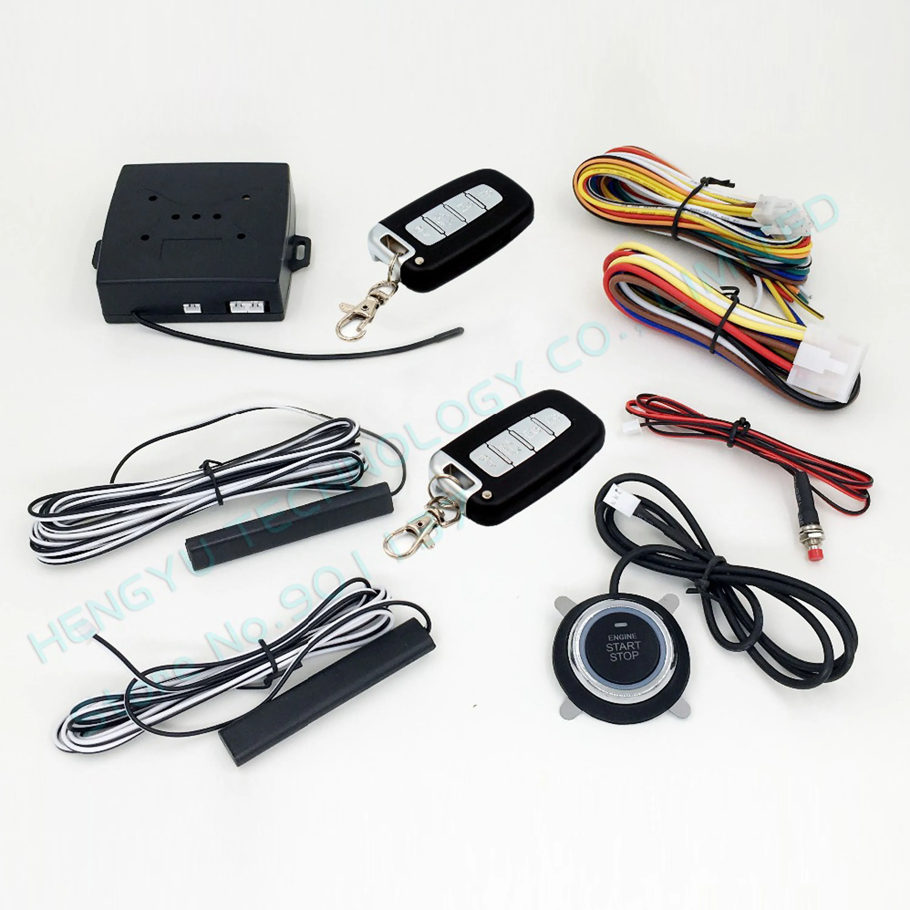 PKE Автомобильная сигнализация с функцией запуска зажигания функция