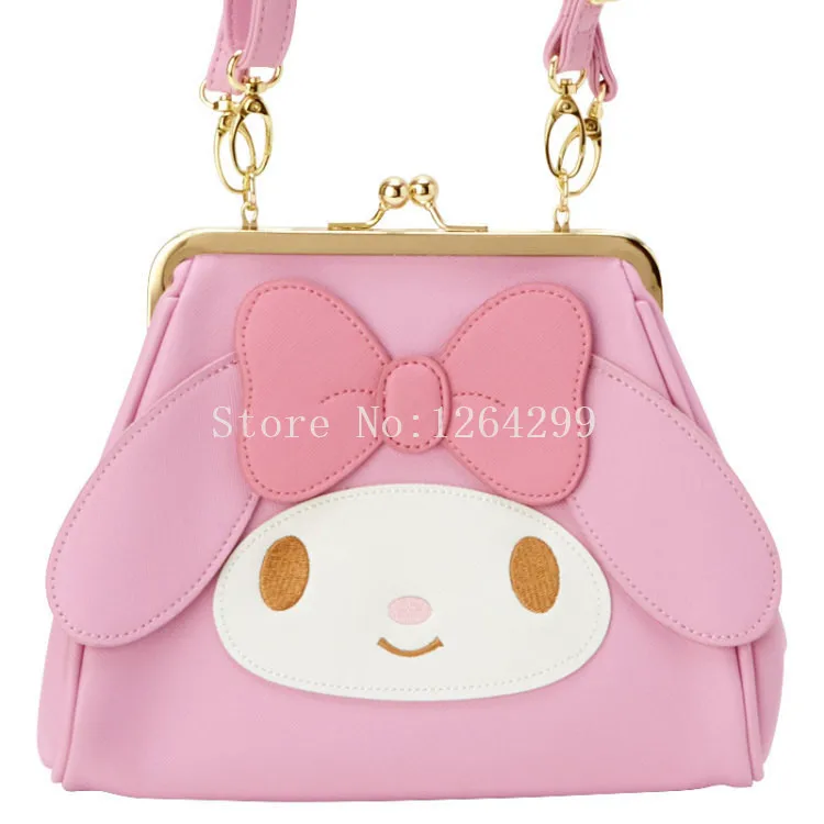 Новая мода My Melody Cinnamoroll PomPom Purin для девочек PU курьерские Сумки детские сумки для детей