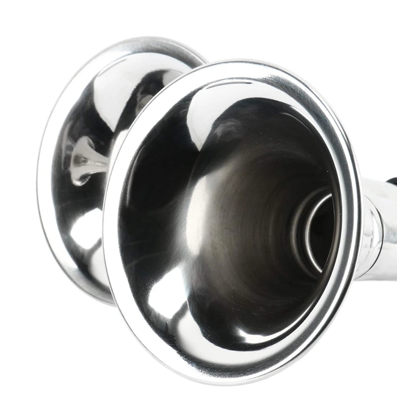 12V Stainless Steel Double Horn Horn Low Tone