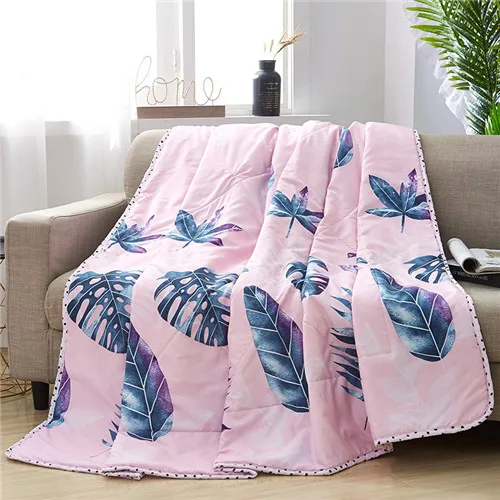 zongluye Home Watermelon summer quilts patchwork duvet 1pc grey throw blanket Freshness thin comforter ployester home bedspread 200*230cm - Цвет: zongluye