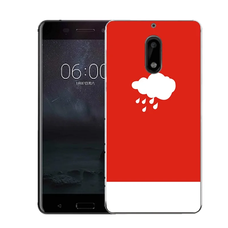 Qmswei Мягкий ТПУ чехол для телефона nokia3 nokia5 nokia6 nokia8 N540 N535 clearcouple сердце umbrellasilicone