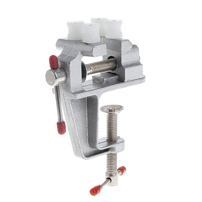 Mini Vise Tool Aluminum Small Jewelers Hobby Clamp On Table Bench Vice New | Инструменты