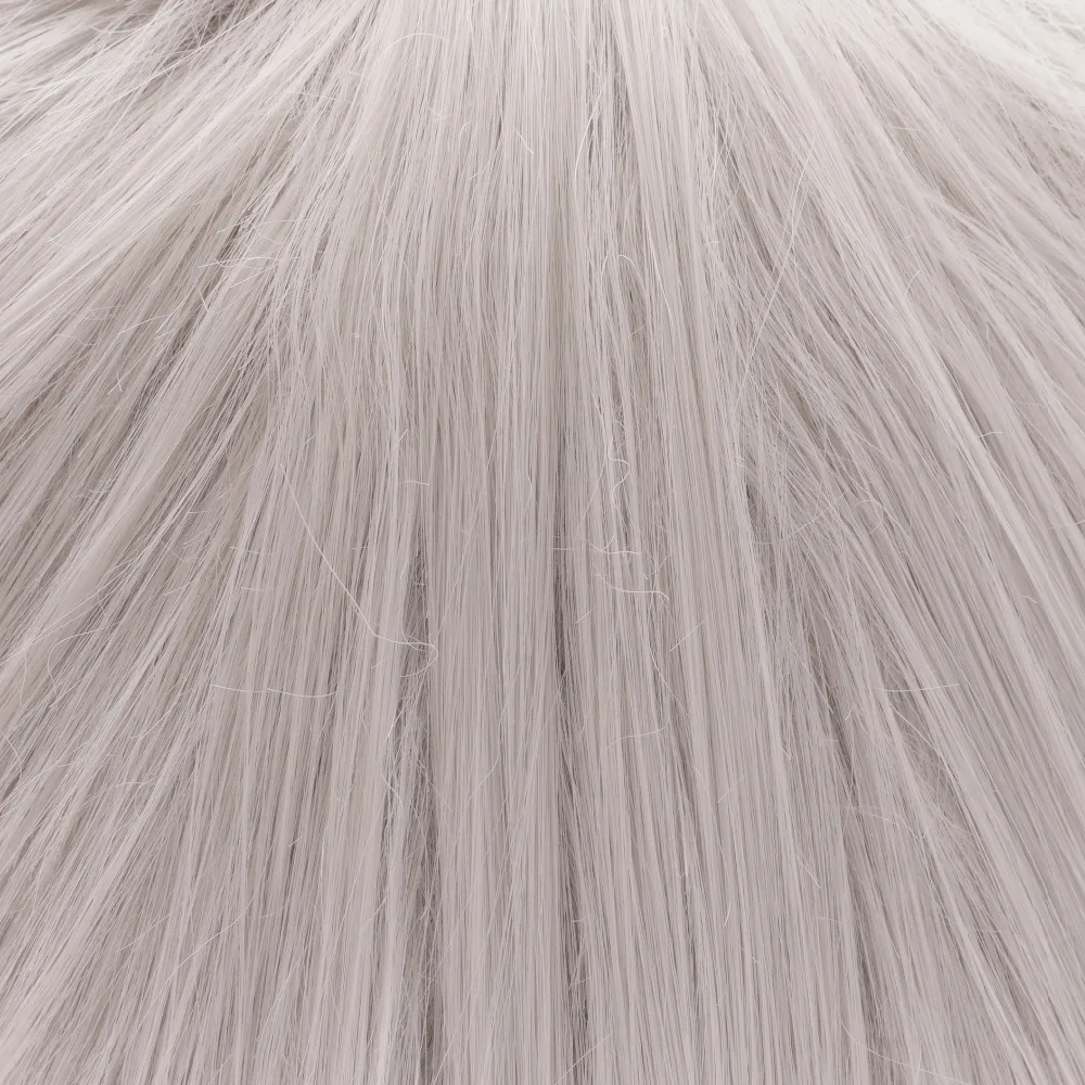 ccutoo Beauty tips 100cm Silver Grey Long Straight Synthetic Hair ancient maple Widow's peak Cosplay Wig Heat Resistance Fiber | Шиньоны