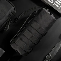 onetigris outdoor molle water bottle pouch drawstring 1000d tactical bottle holder hydration h2o carrier army kettle bag