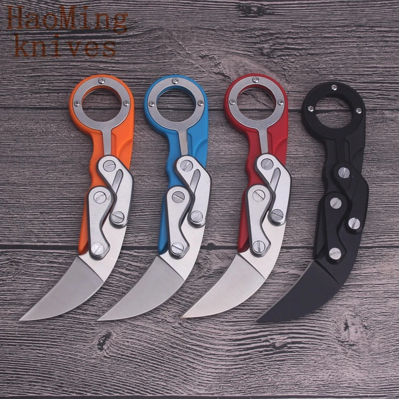 Охотничьи складные ножи Karambit CS GO нож с когтями механический Походный для