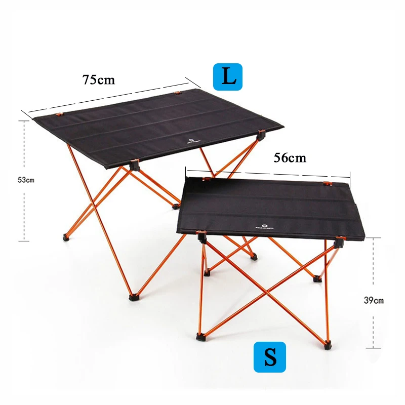 Портативные складные садовые наборы 1 стол + 2 стула походный уличная мебель