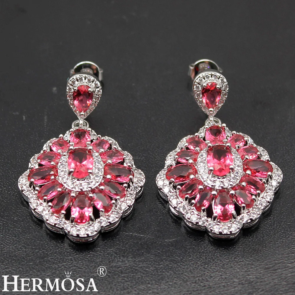 Женские серьги-гвоздики с натуральным камнем 925 пробы 1 1/2 дюйма бесплатная