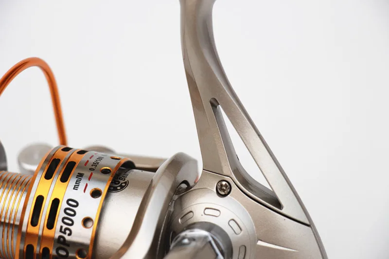 Quality Fishing Reel 5000 Metal Spinning 8BB TOP5000A Carp Tackle Feeder Carretilha Pesca Coil | Спорт и развлечения